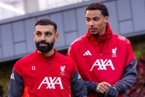 看著心情不錯？利物浦更新官推，曬出薩拉赫訓(xùn)練照