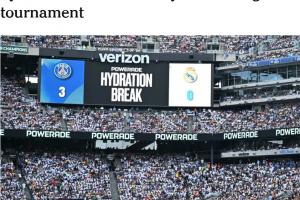 世界杯新增上下半場強制補水，TA：FIFA把世界杯比賽分成了四節(jié)